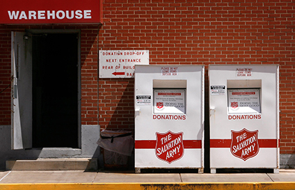 Ottawa Real Estate - Purging Your Home - Salvation Army Donation