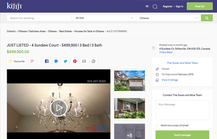 Ottawa Real Estate - Purging Your Home - Kijiji Selling Your Stuff