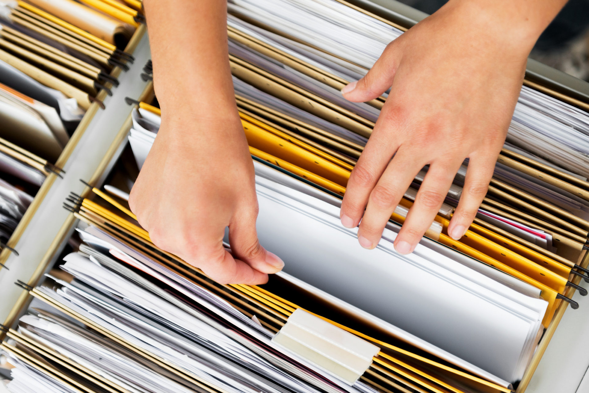 Ottawa Real Estate - Purging Your Home - Organizing Paperwork