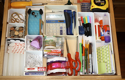 Ottawa Real Estate - Purge Your Home - Organized Junk Drawer