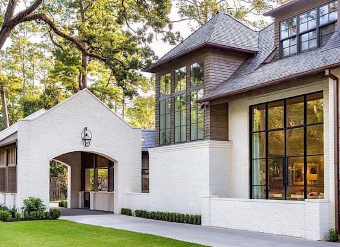 Porte Cochere on home