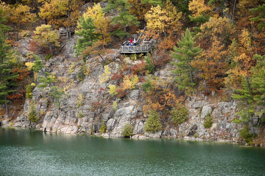 Pink Lake Lookout in Gatineau Park