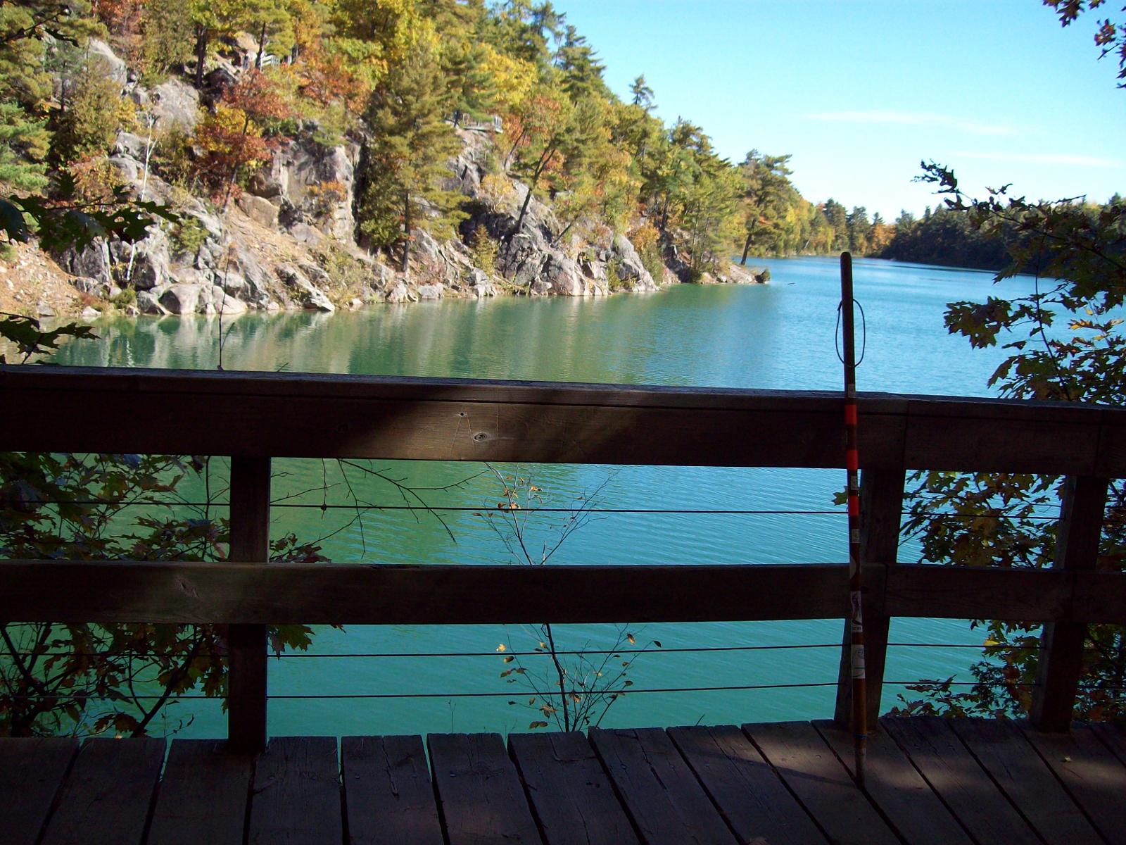 Pink Lake Trail in Gatineau Park