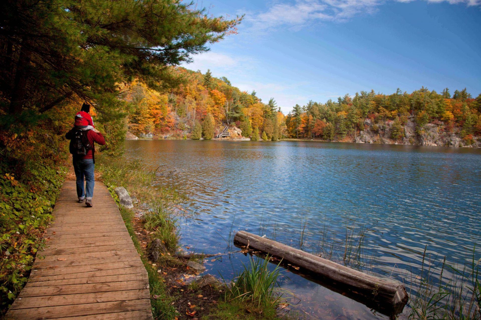 Pink Lake Trail in the Fall