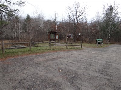 Parking Lot outside of the Beaver and Chipmunk Trails