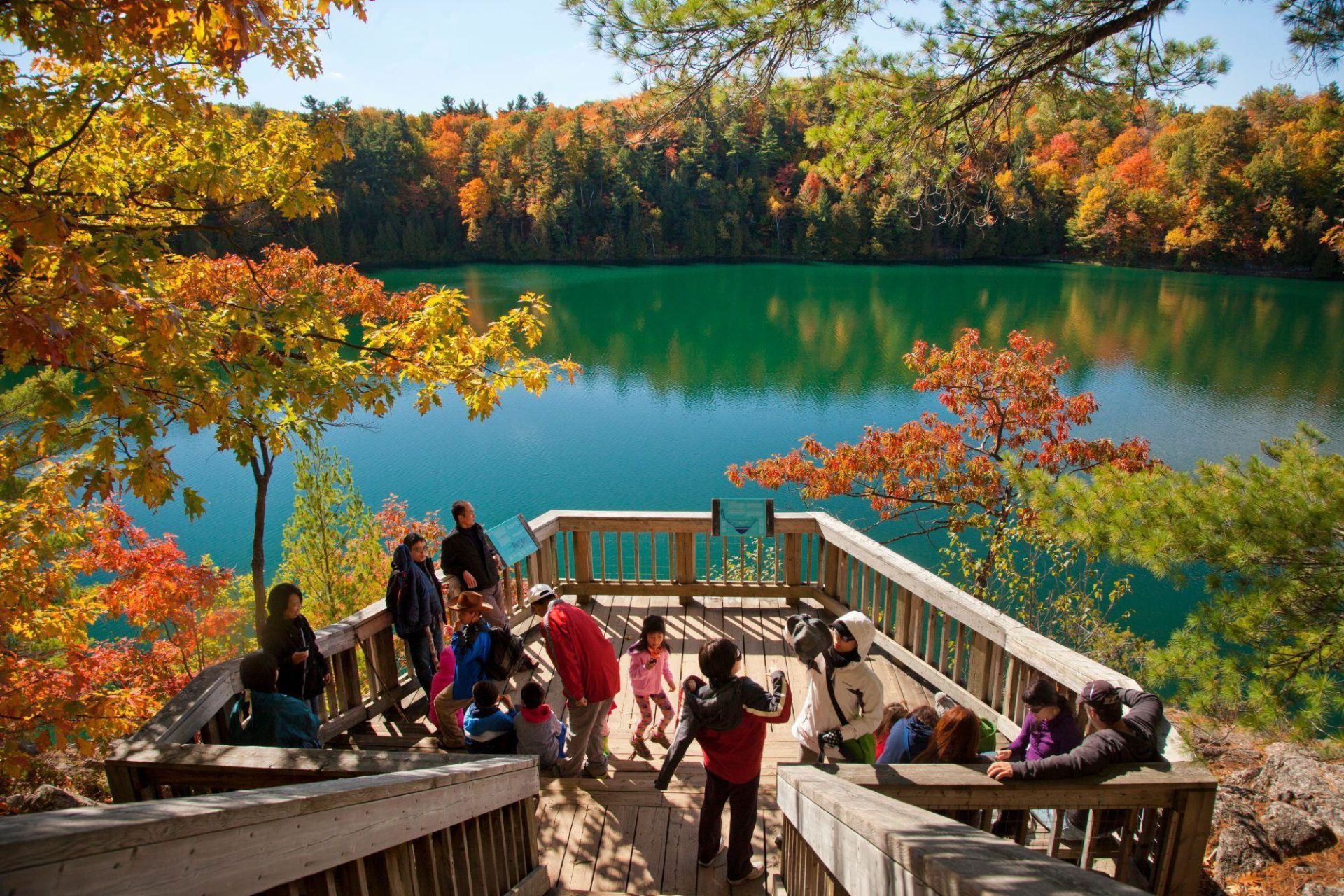 Pink Lake Trail in the Fall