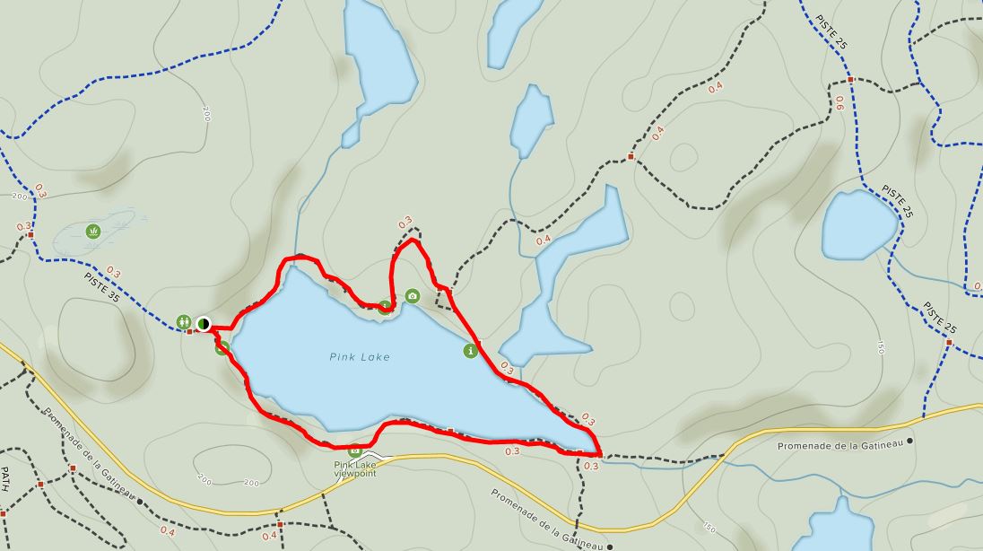 Pink Lake Trail Loop