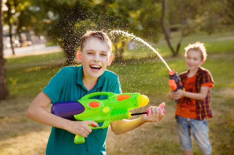 Water Gun Fight