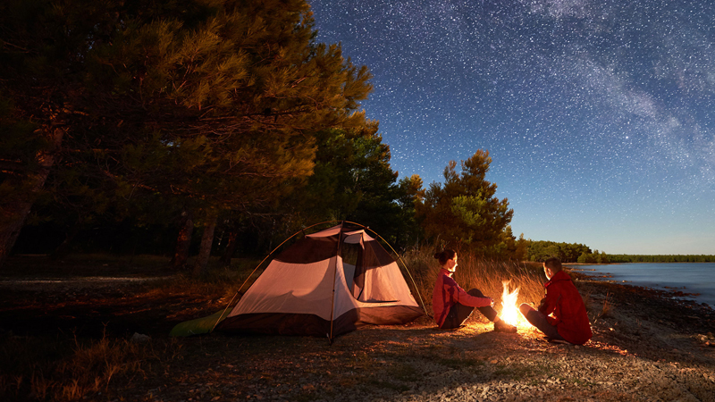 Caping Under the Stars