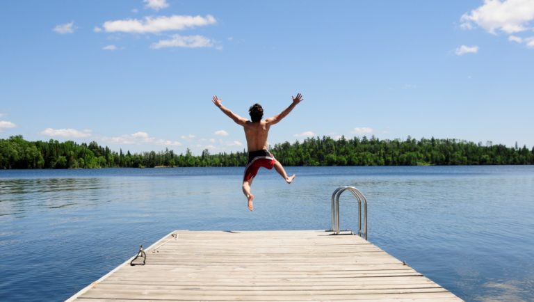 Jump into the Lake