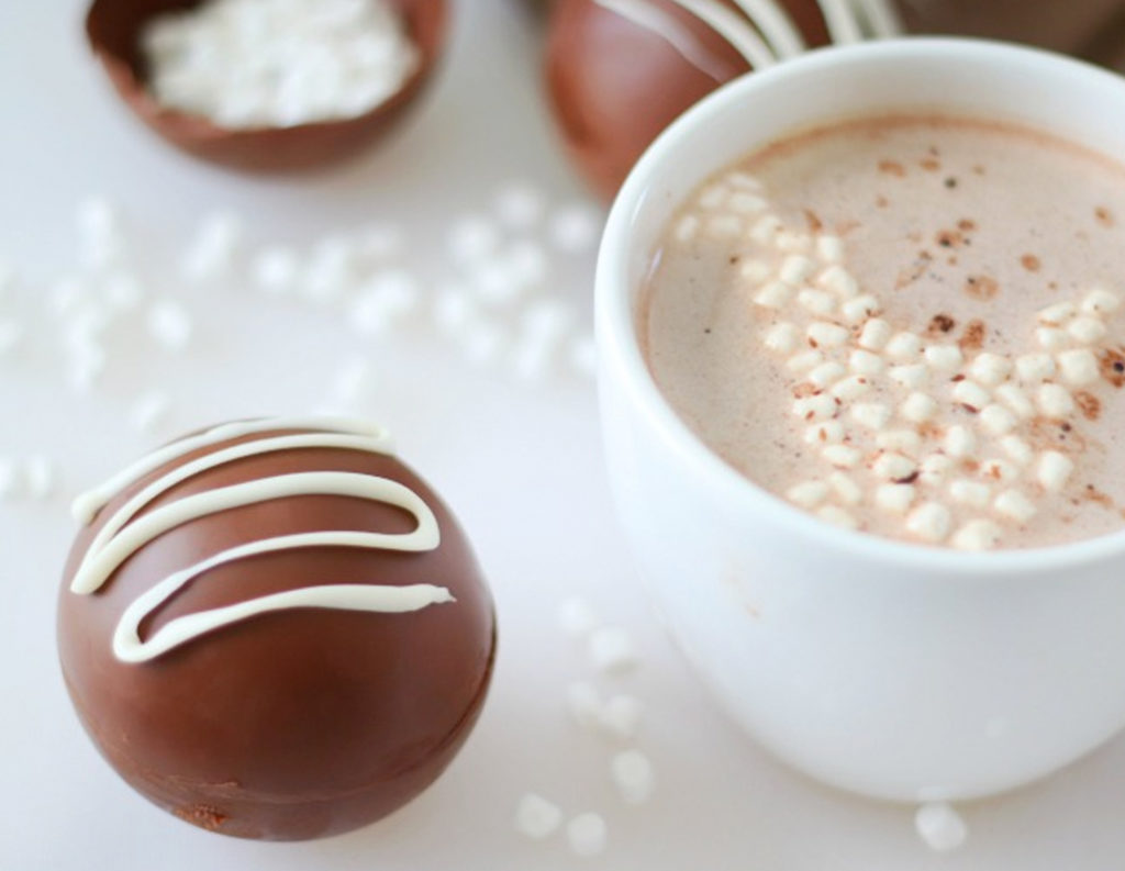 Hot Chocolate Bomb Holiday Spirit