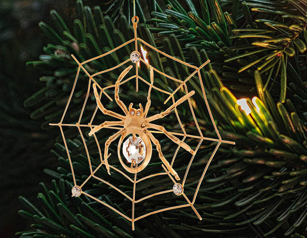 Christmas Spider Ornament