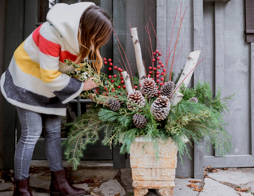 DIY Christmas Urn