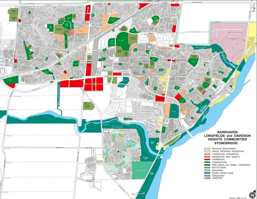 Map of Barrhaven