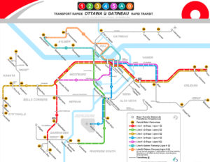 OC Transpo Map