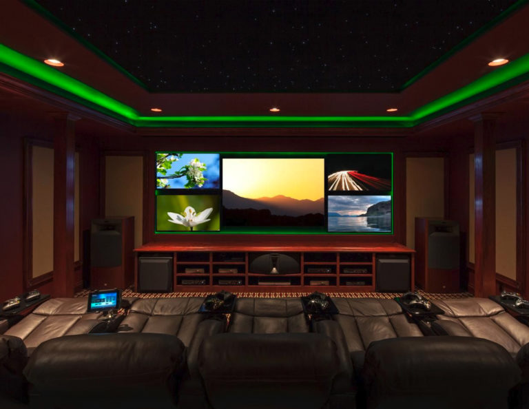 Accent Lighting in Games Room