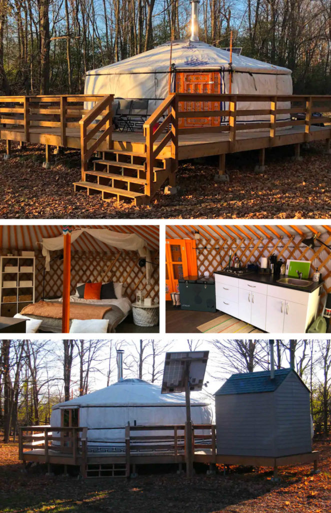 Yurt at Daisy Dell Farm