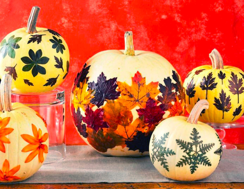 Pumpkin Decoupage