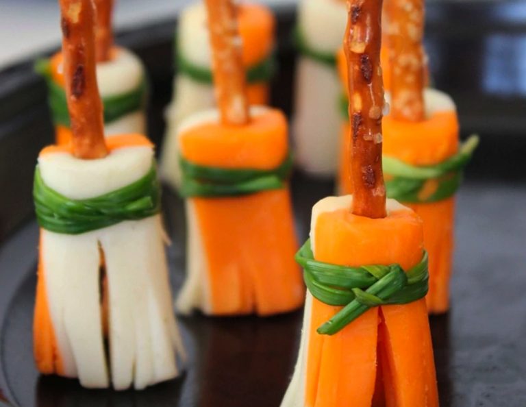 Witch's Broomstick Snacks