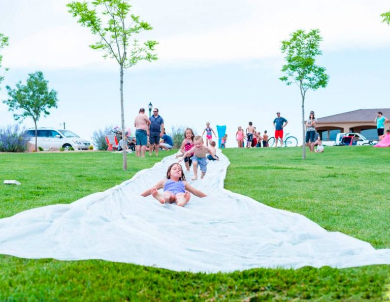 DIY Slip n' Slide