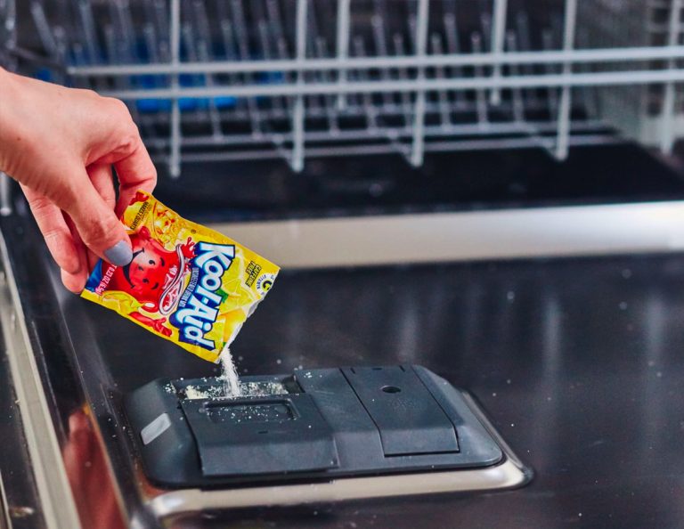 Kool Aid in the Dishwasher