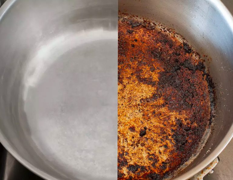 Removing Burnt Food