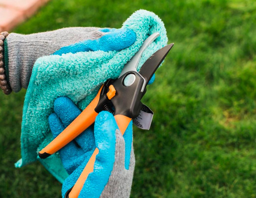 Clean Your Garden Tools