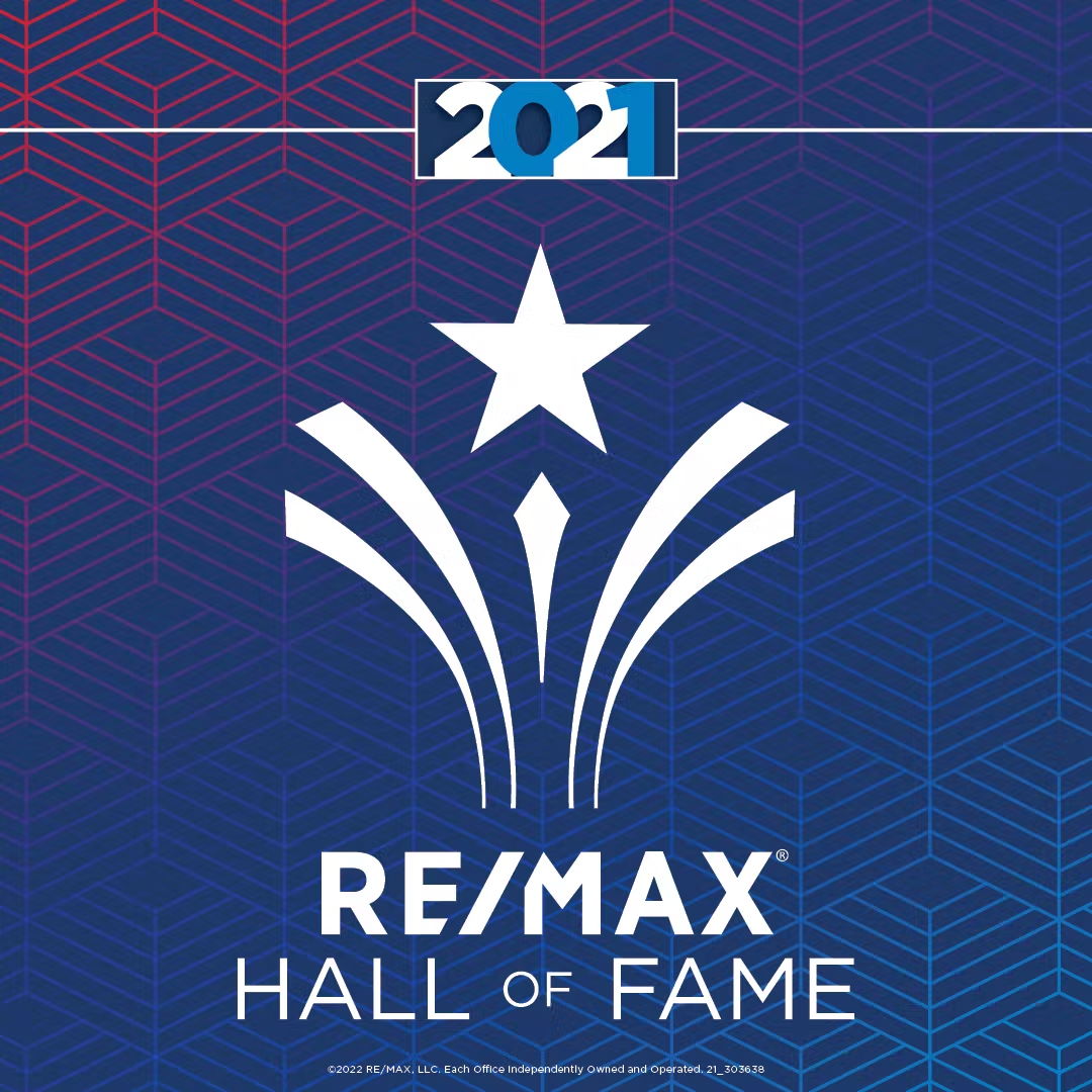 Remax Hall of Fame Award Recipient